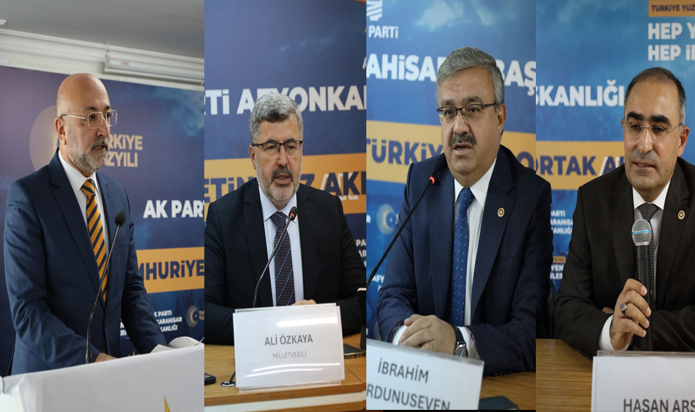 AK Parti Genel Başkan Yardımcısı Yılmaz Afyon’da Teşkilatla Buluştu
