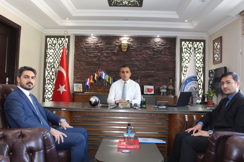 MÜFTÜ GÖK, KAYMAKAM ÇİTİL'İ ZİYARET ETTİ