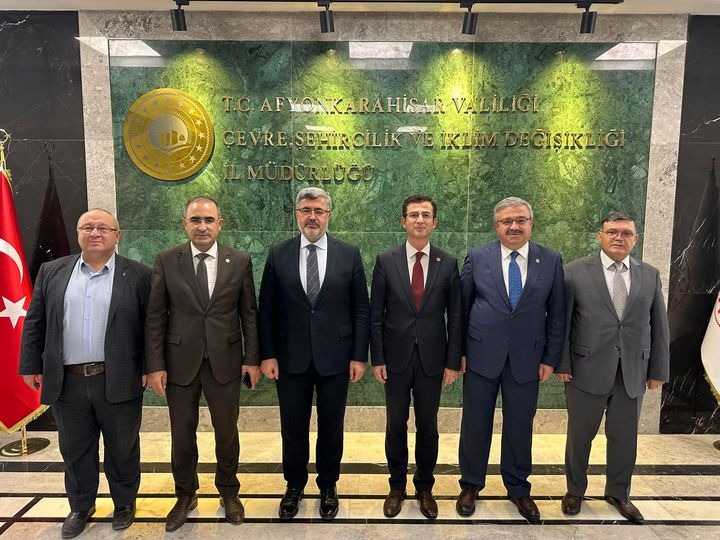 AFYON MİLLETVEKİLLERİNDEN KARAYOL'A ZİYARET        
