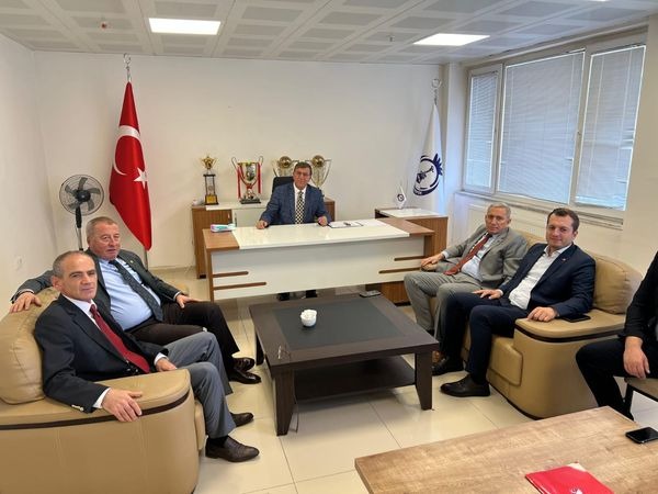 MİLLETVEKİLİ OLGUN, AFYONSPOR BAŞKANI ERTAŞ’I ZİYARET ETTİ