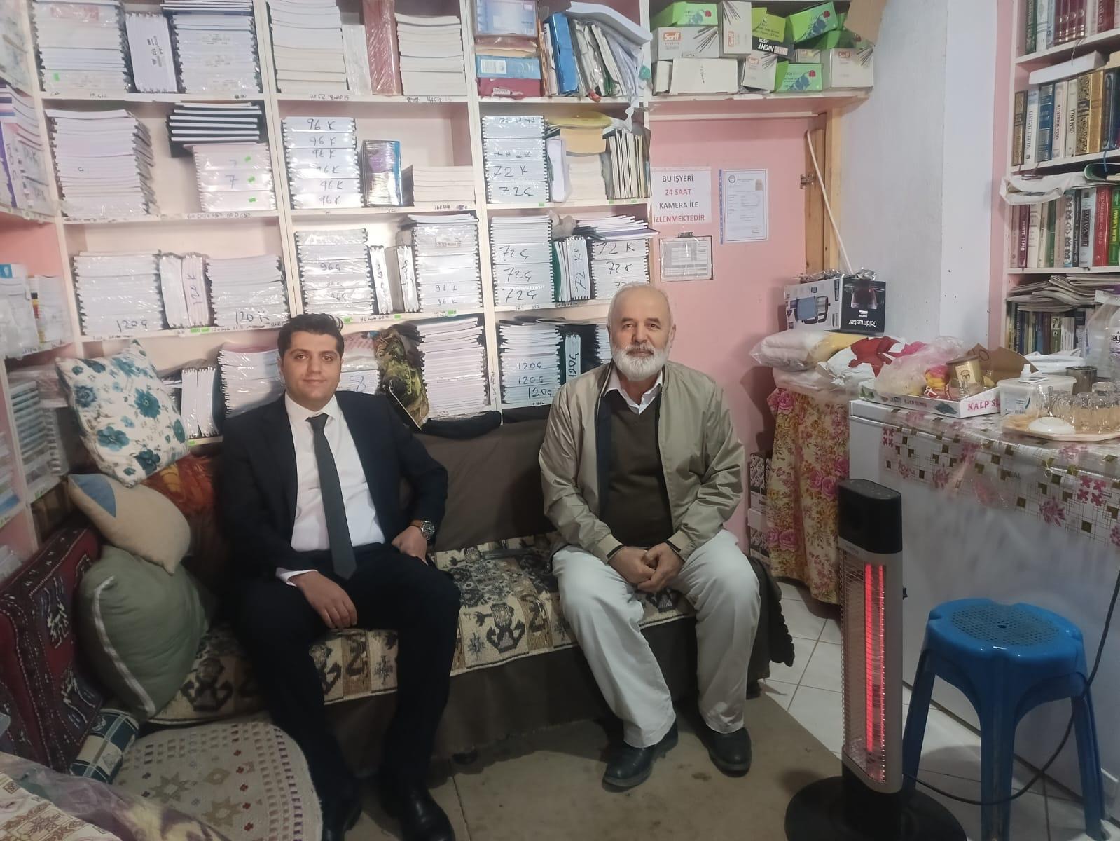 KAYMAKAM ÇELİK'TEN BAŞMAKÇI ESNAFLARINA ZİYARET