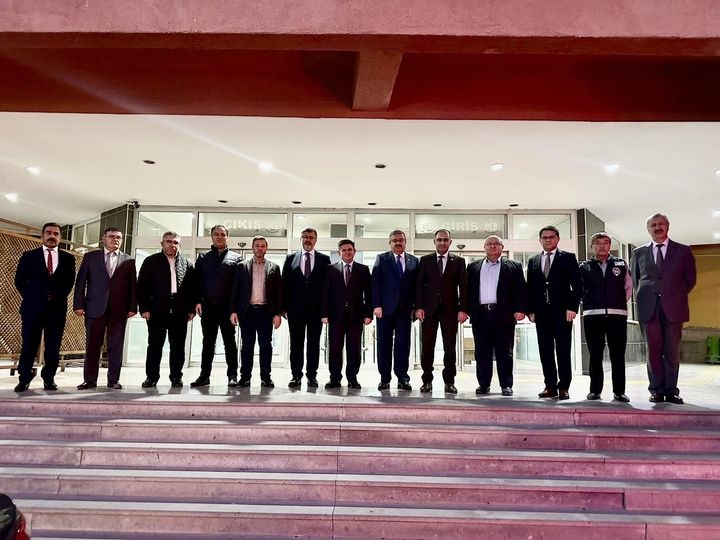 AK PARTİ MİLLETVEKİLLERİ, DEFTERDAR GÜNDÜZ’Ü ZİYARET ETTİ
