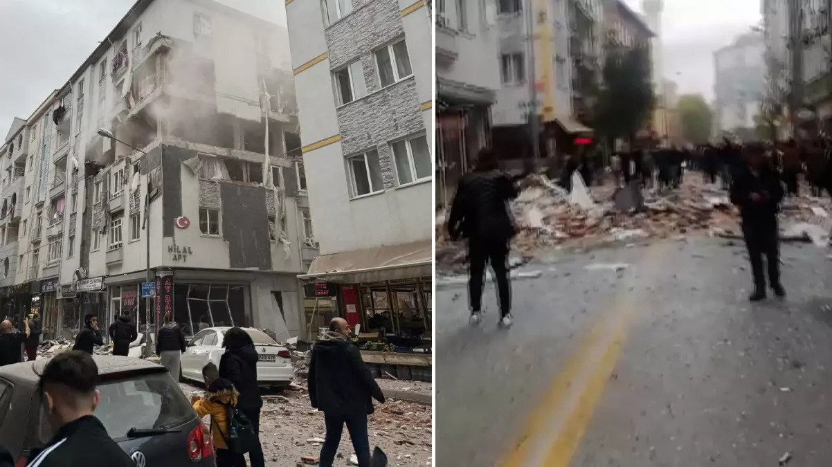 Çorum’da Doğalgaz Patlaması: 5 Katlı Apartman Yerle Bir Oldu!