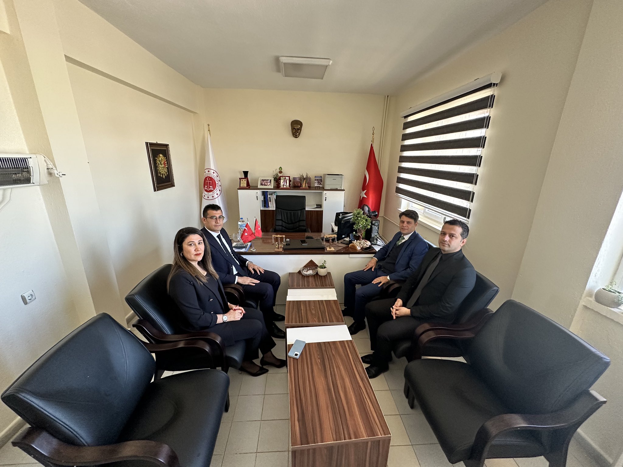 Kaymakam Çengel,  Ceza İnfaz Kurumu’nu Ziyaret Etti!
