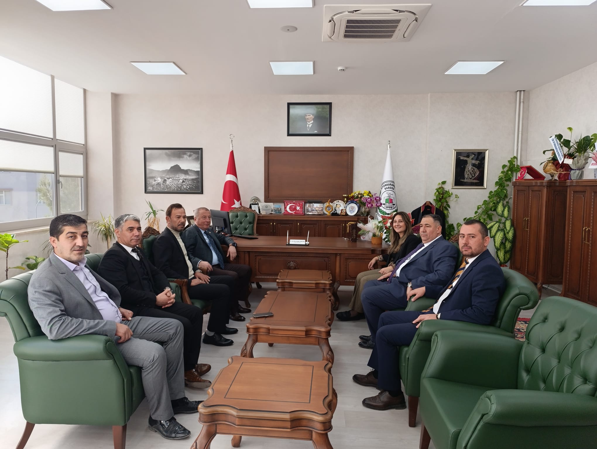 İYİ Parti’den Baro Başkanı Göktürk’e Hayırlı Olsun Ziyareti