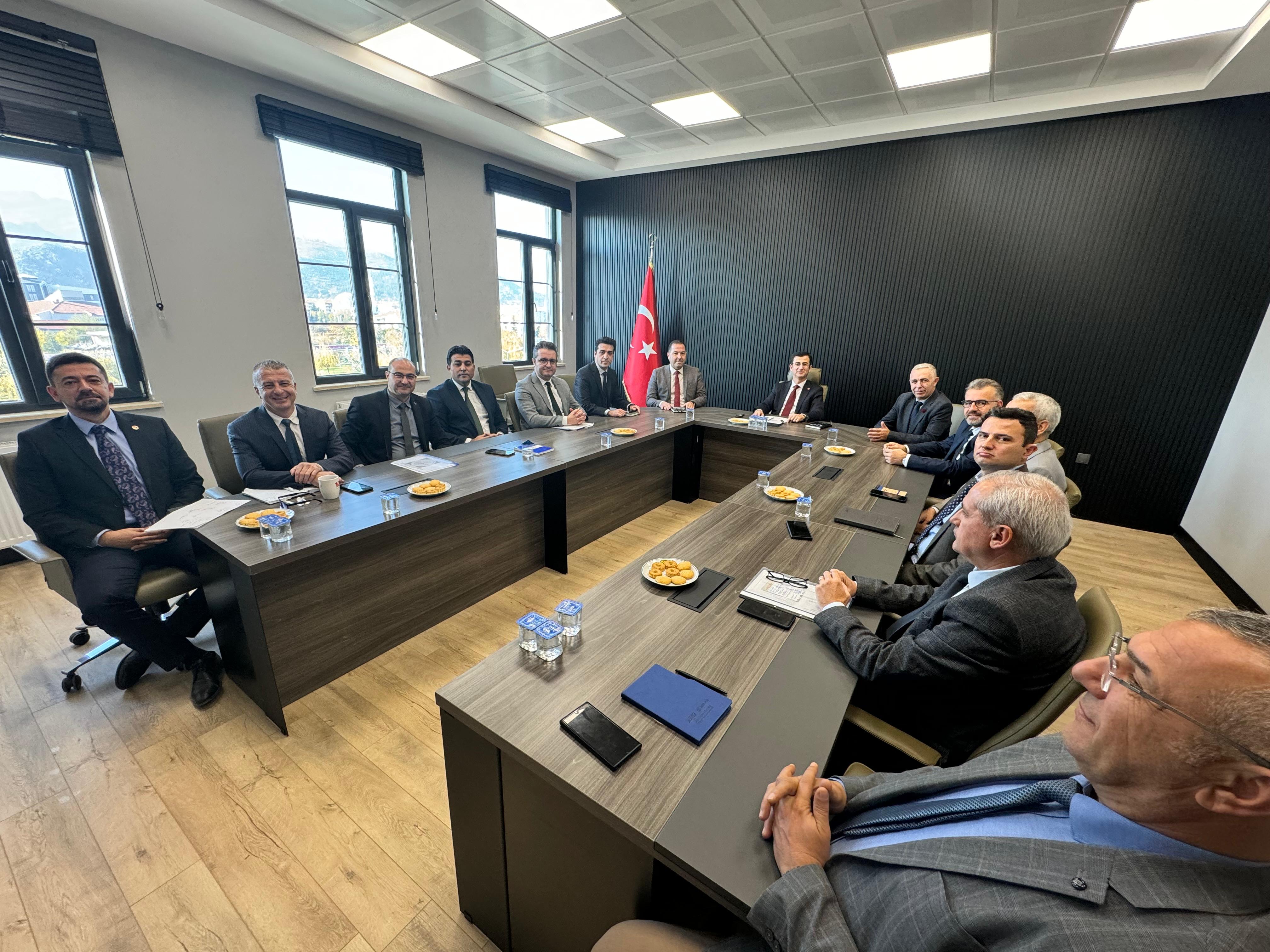 Karayol Başkanlığında Çevre Değerlendirme Toplantısı Yapıldı