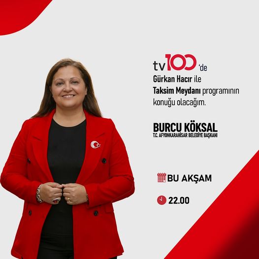 Başkan Köksal Bu Akşam Tv100 Kanalına Konuk Oluyor