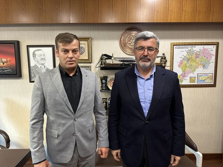MİLLETVEKİLİ ÖZKAYA, BAŞKAN ATAY’I AĞIRLADI