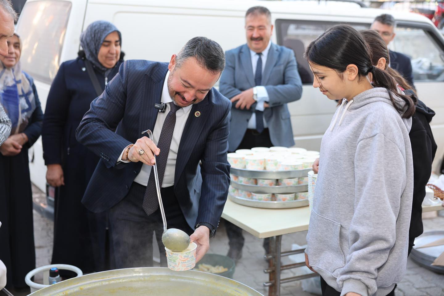 Sandıklı’da Öğrencilere Çorba İkramı