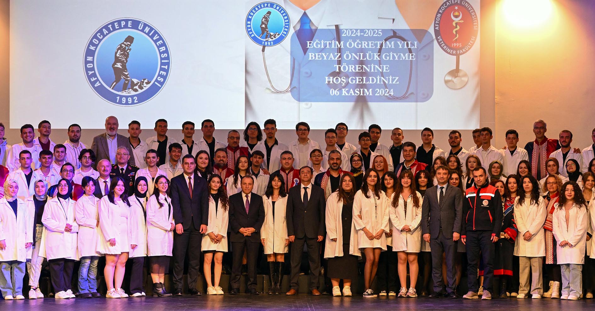 Veteriner Hekim Adayları Beyaz Önlük Giydi