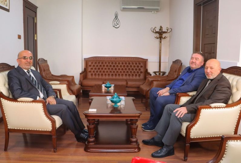 İGM BAŞKAN SİPER, İL MÜFTÜSÜ İMAMOĞLU’NU ZİYARET ETTİ