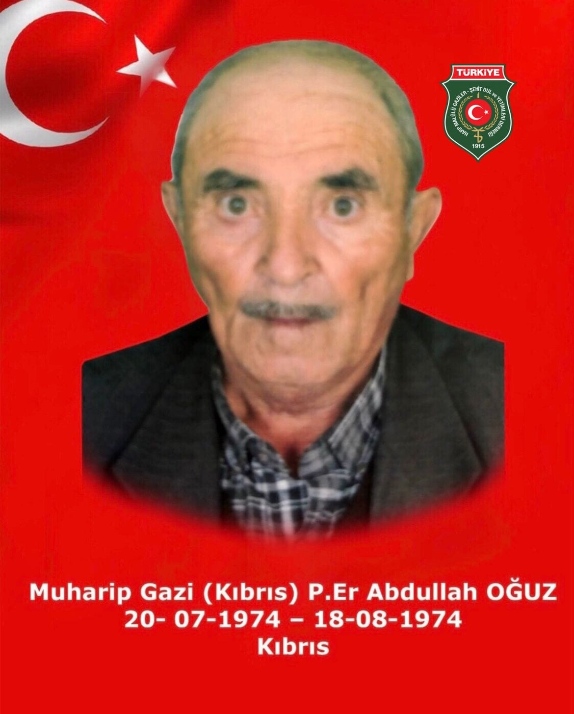 Afyonlu Kıbrıs Gazisi Oğuz Hayatını Kaybetti