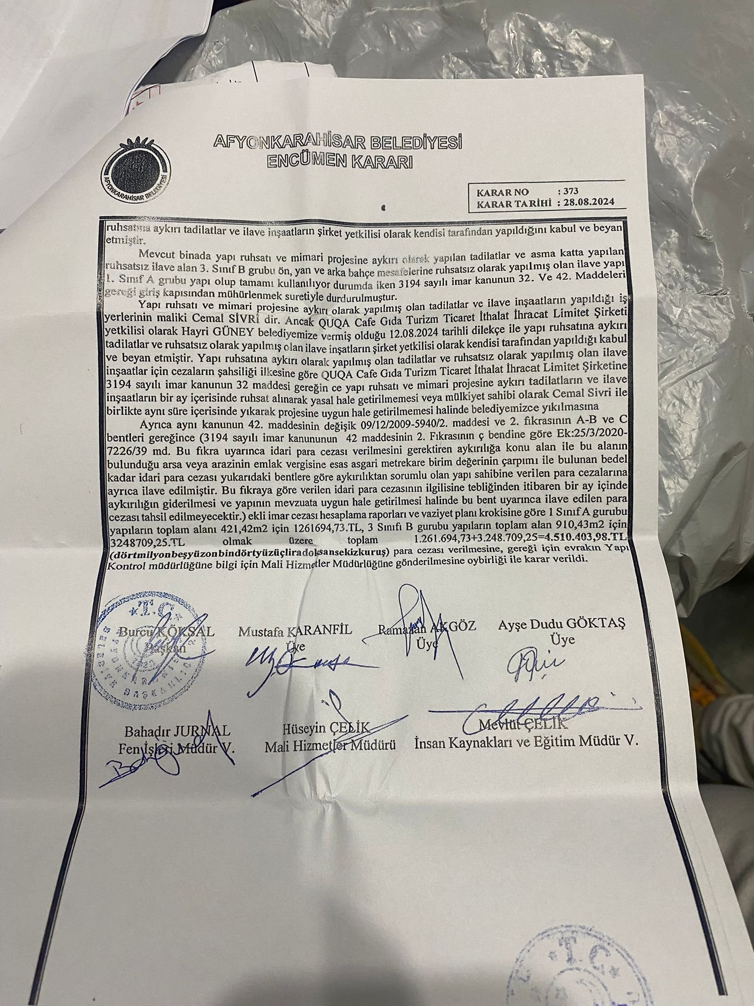 AK Partili Şahin'den Burcu Köksal’a Tutanaklı Yanıt