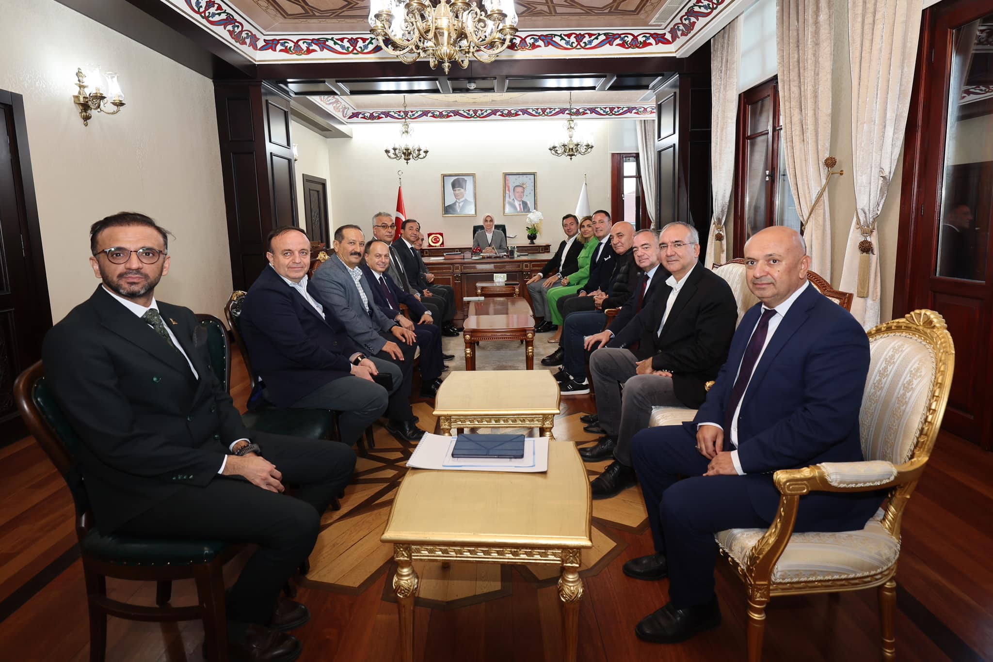 Vali Yiğitbaşı İş Dünyası Temsilcilerini Kabul Etti
