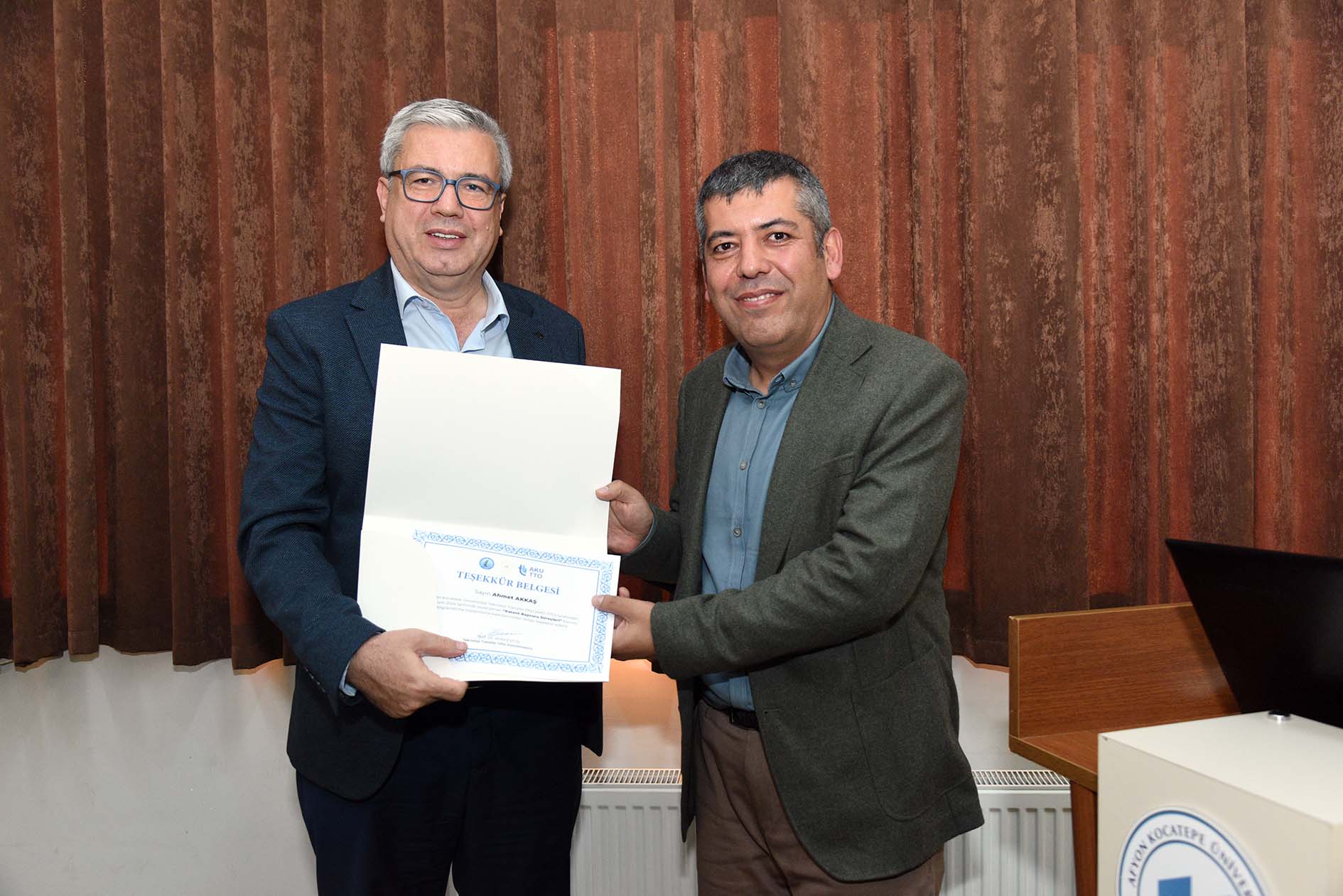 AKÜ'de Patent Ve Buluş Süreçleri Üzerine Eğitim Verildi