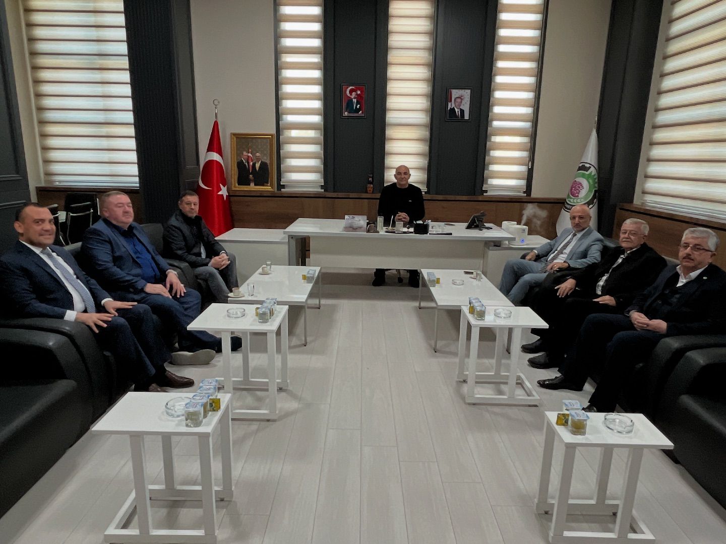 Başkan Şahin, Başkan Mühsürler’i Ziyaret Etti