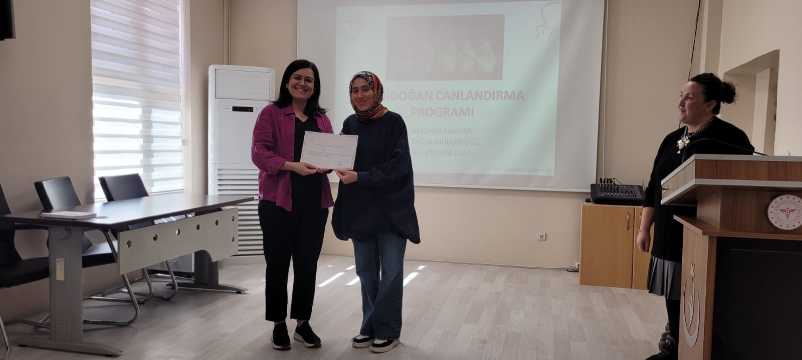 Yenidoğan Yaşam Desteği Eğitimi Tamamlandı