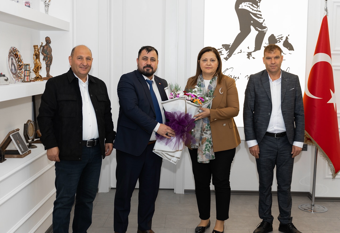 Başkan Köksal, Afyonspor Başkanı Mevlüt Akkuş’u Makamında Ağırladı