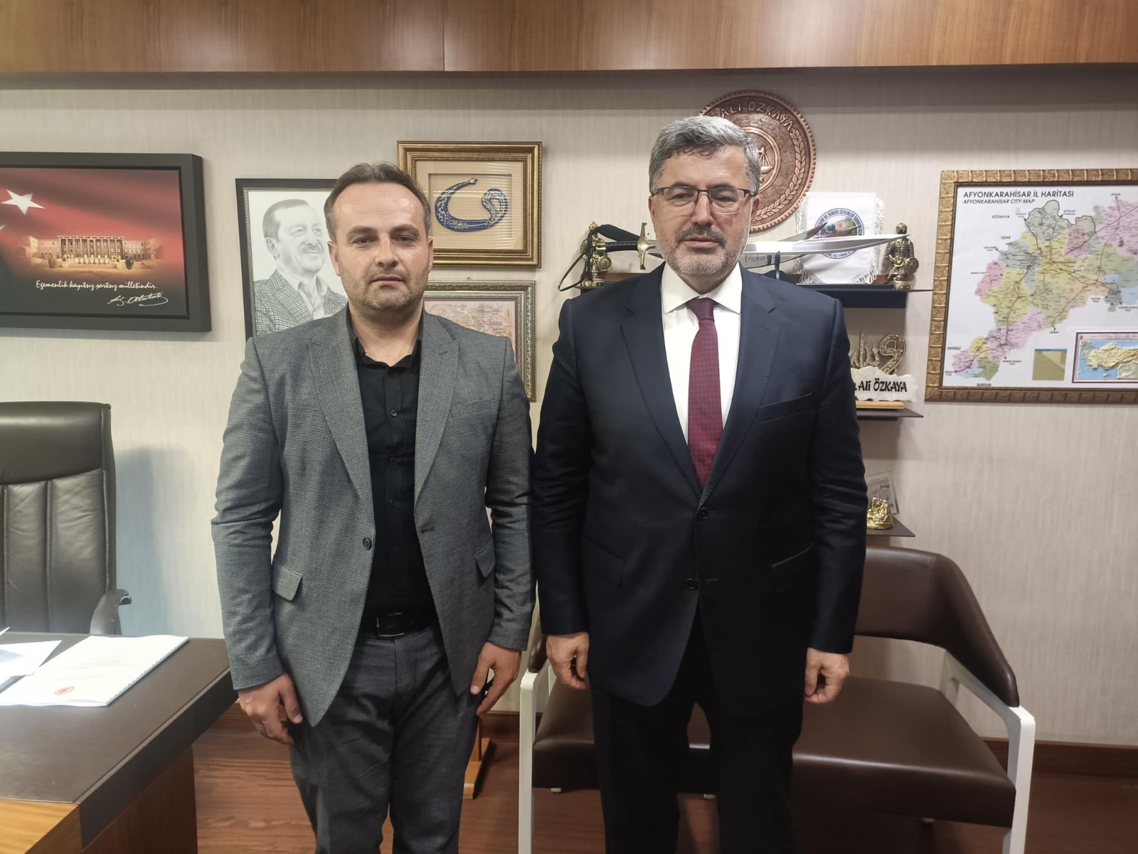 Milletvekili Özkaya Konuklarını Kabul Etti