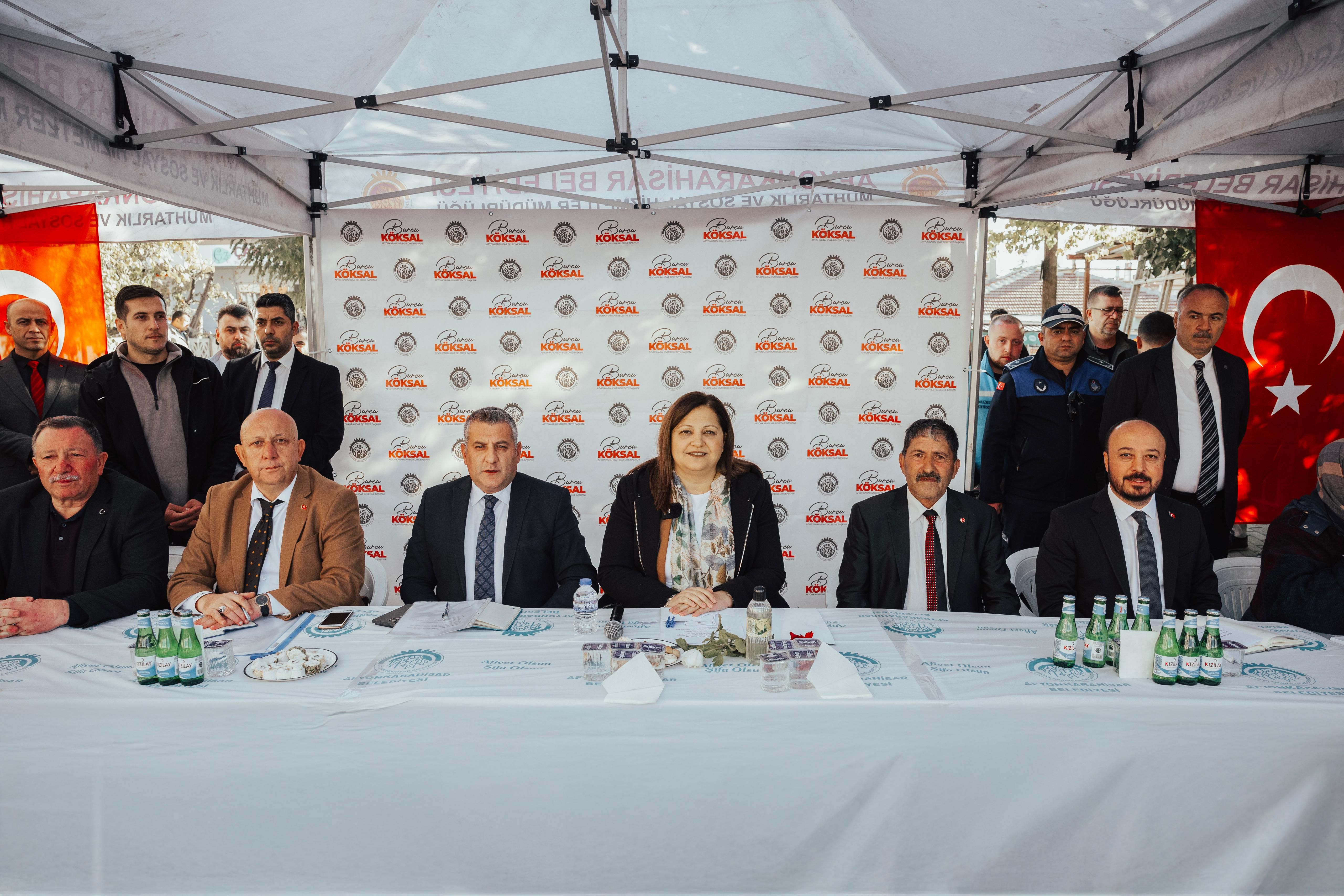 Başkan Köksal, Veysel Karani Mahallesi’nde Vatandaşlarla Buluştu