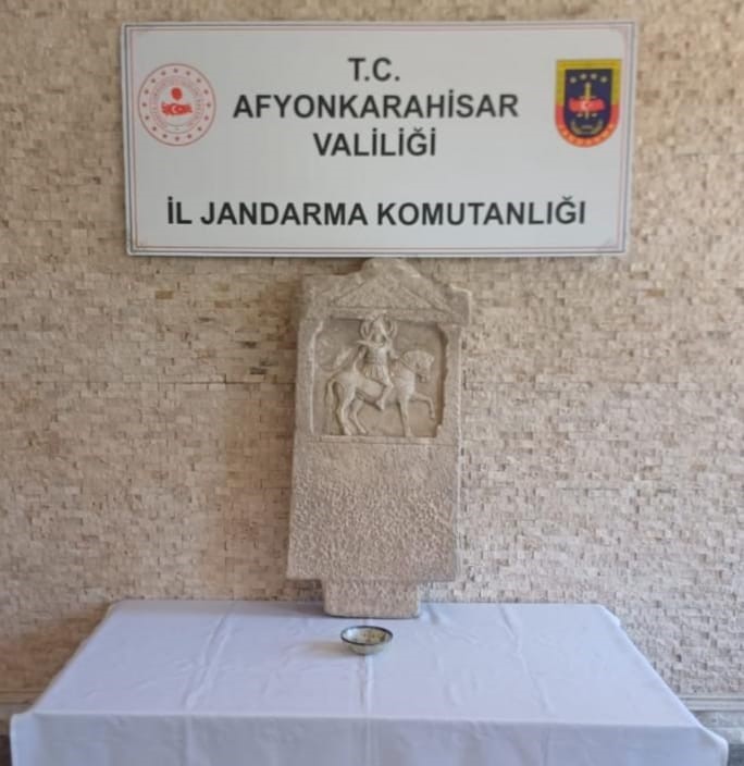 Afyonkarahisar’da Tarihi Eser Operasyonu
