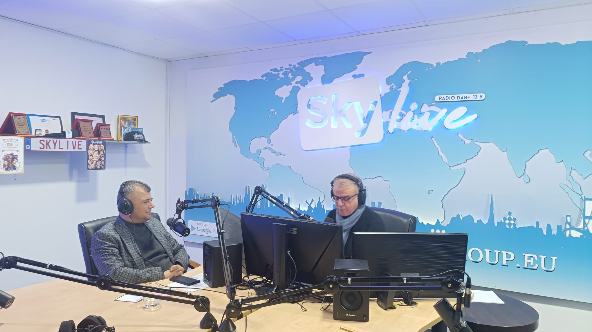 BaşkanKoyuncu, Sky Live Radio'da Gurbetçilere Projelerini Anlattı