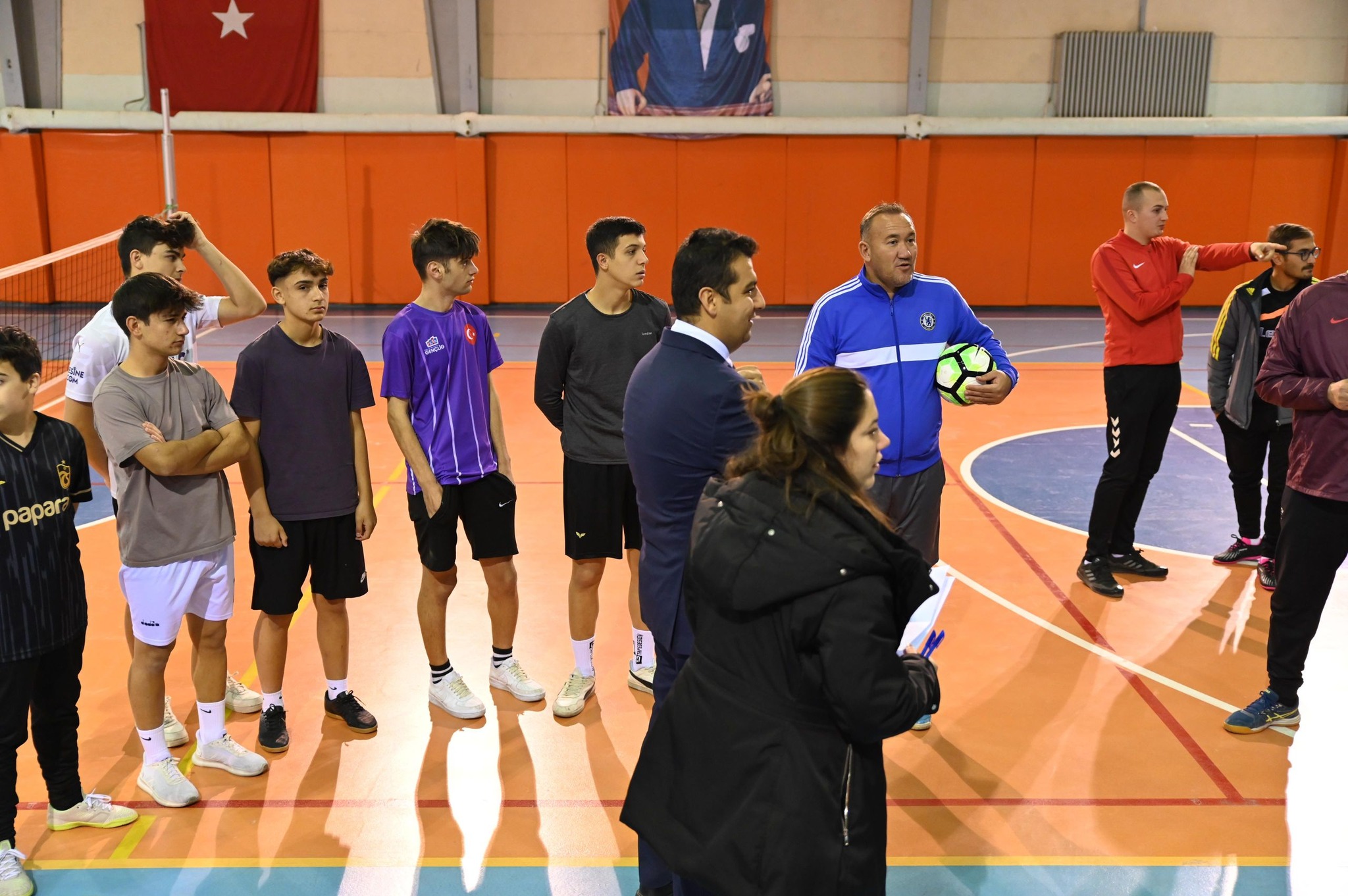 Emirdağ'da Ayak Tenisi Turnuvası Başladı
