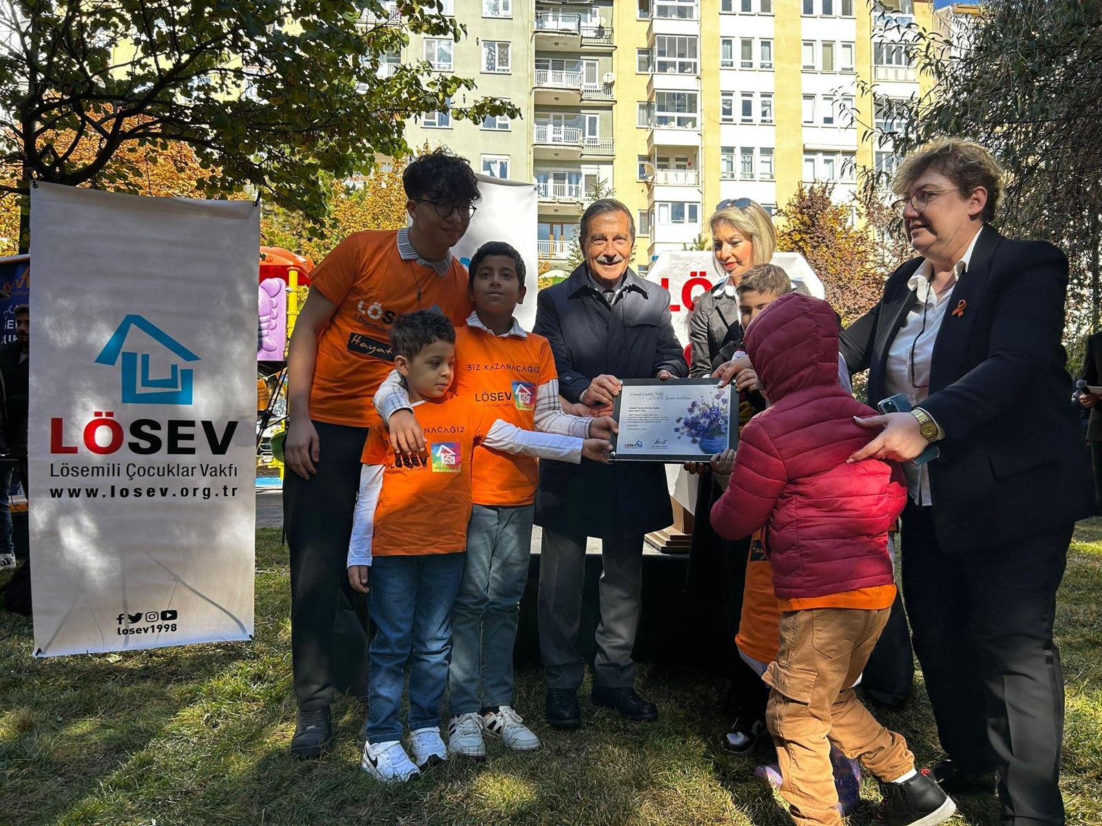 YENİ BİR LÖSEV PARKI DAHA AÇILDI!