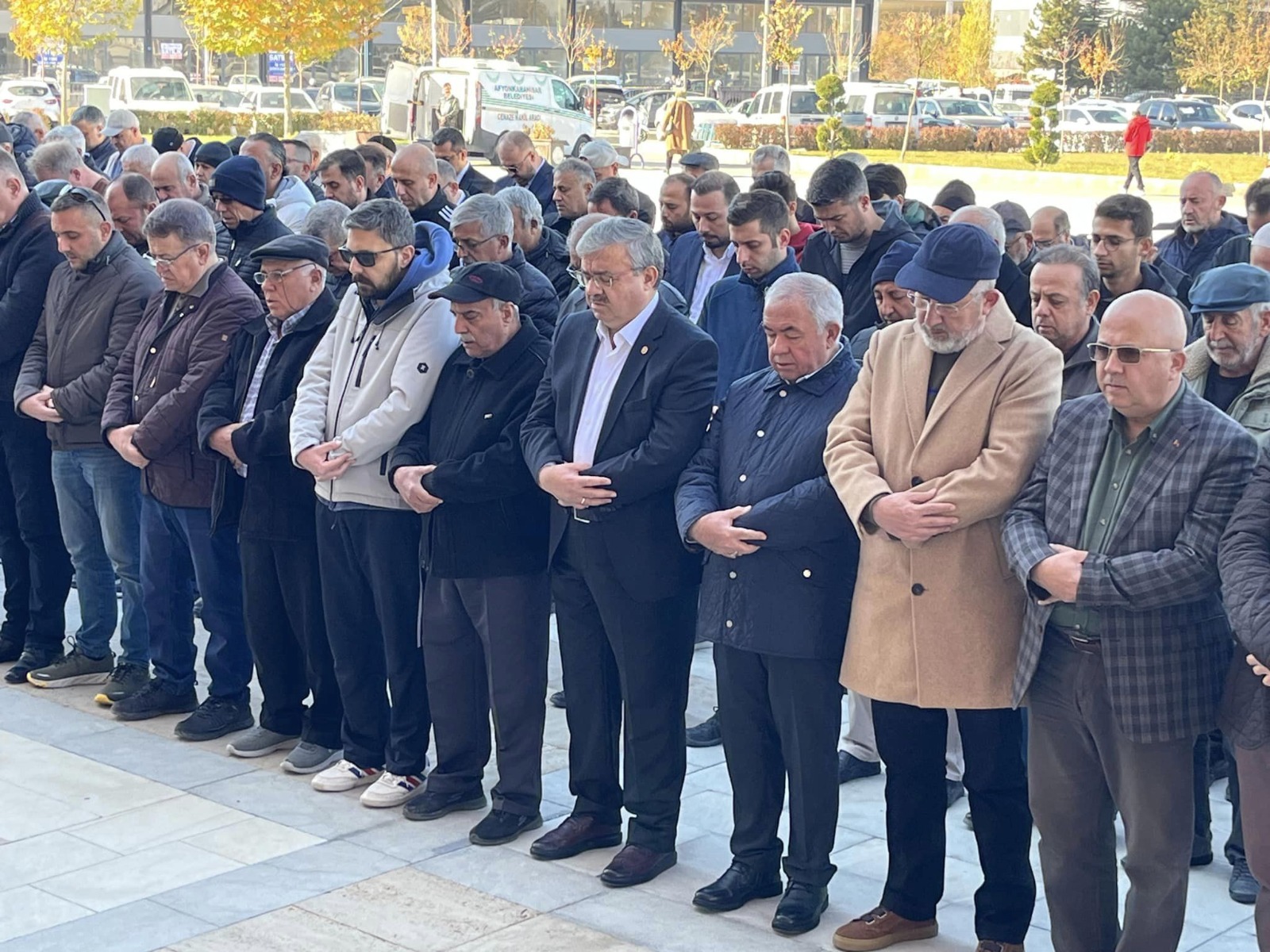 MİLLETVEKİLİ YURDUNUSEVEN CENAZE TÖRENİNE KATILDI