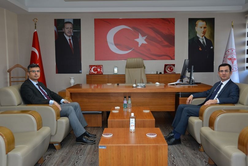 MÜDÜR KARAYOL, KORKMAZ'I ZİYARET ETTİ