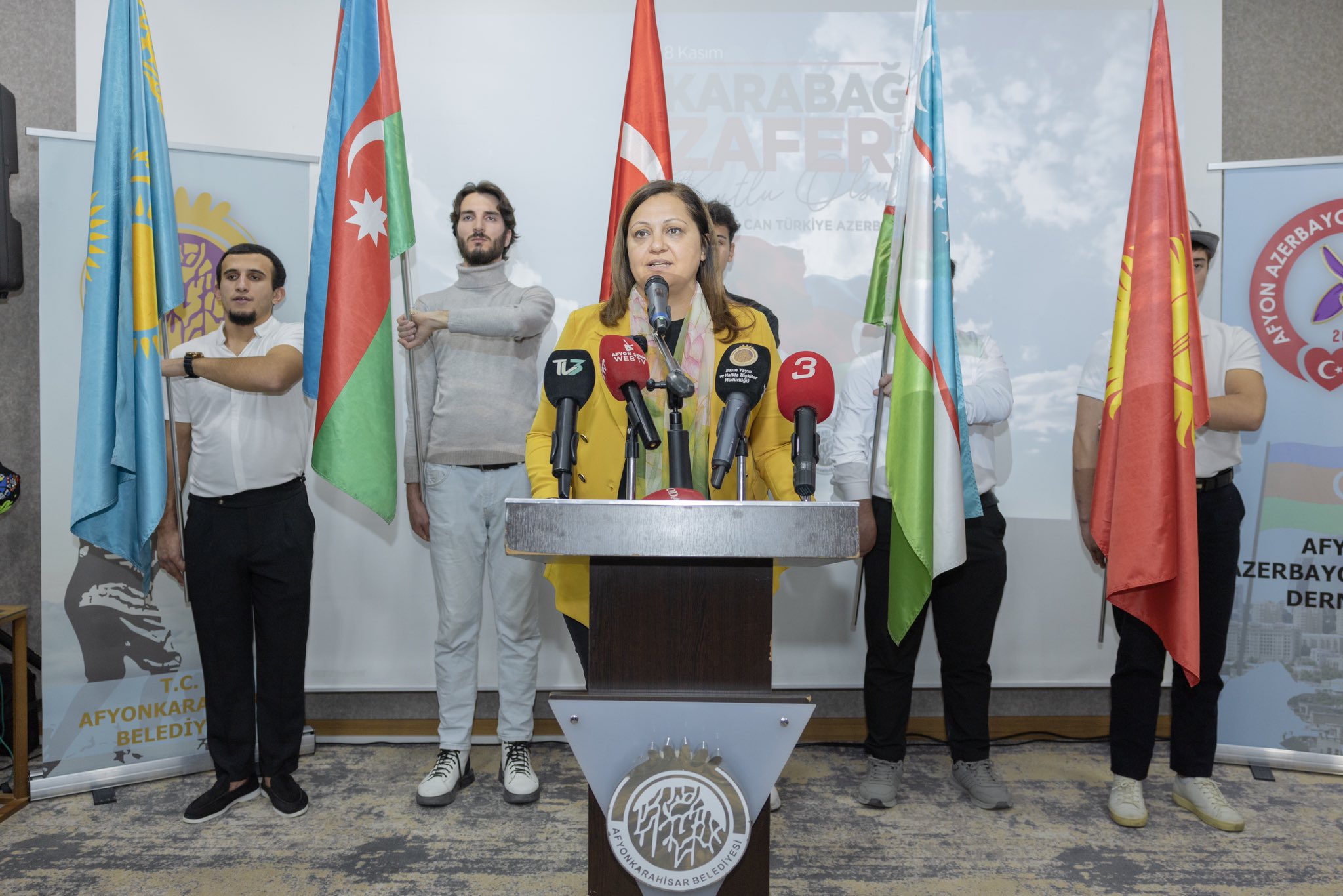 Başkan Burcu Köksal ‘’Azerbaycan’ın Zaferi Türk Dünyasının Zaferi’’
