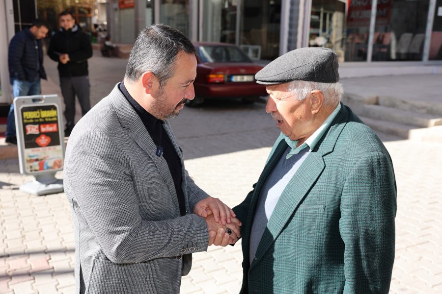 BAŞKAN ÖZTAŞ, ULU CAMİİ ÇARŞI ESNAFINI ZİYARET ETTİ