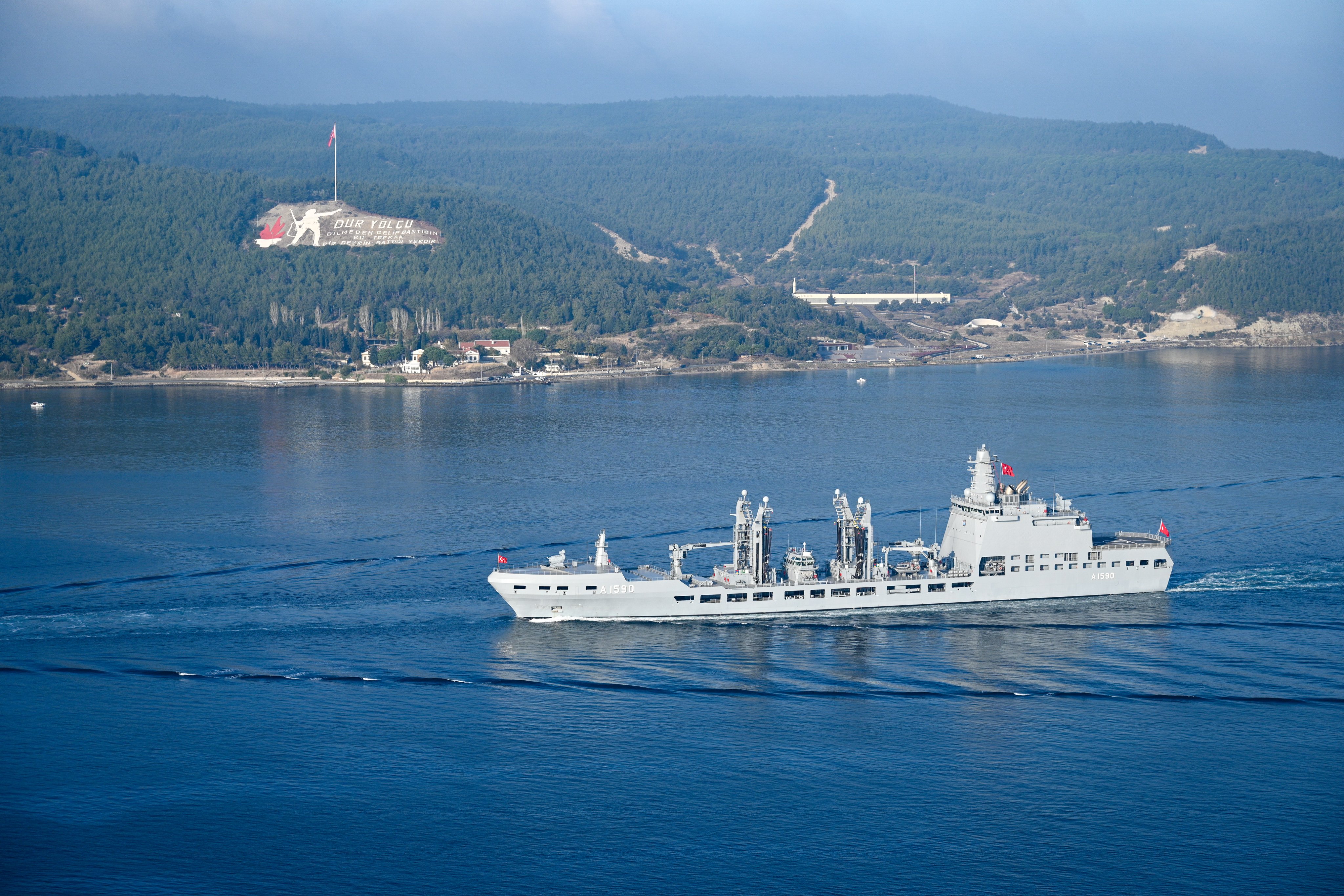 Türk Donanması TCG DERYA  ile Gücüne Güç Katıyor
