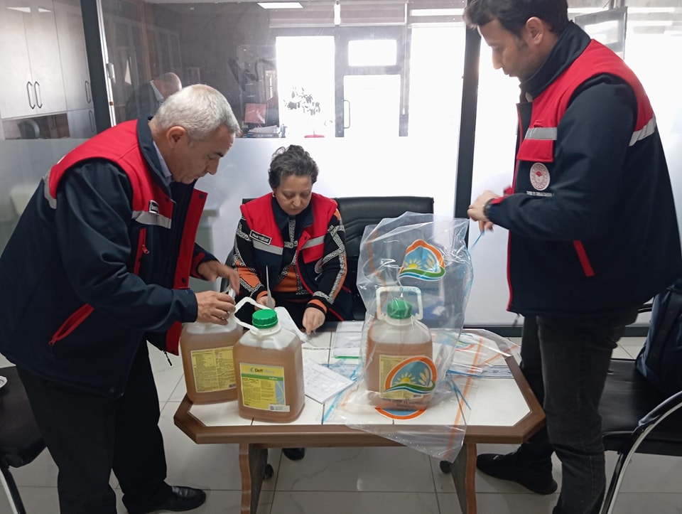Afyonkarahisar’da Bitki Koruma Ürünleri Piyasa Kontrolü Yapıldı