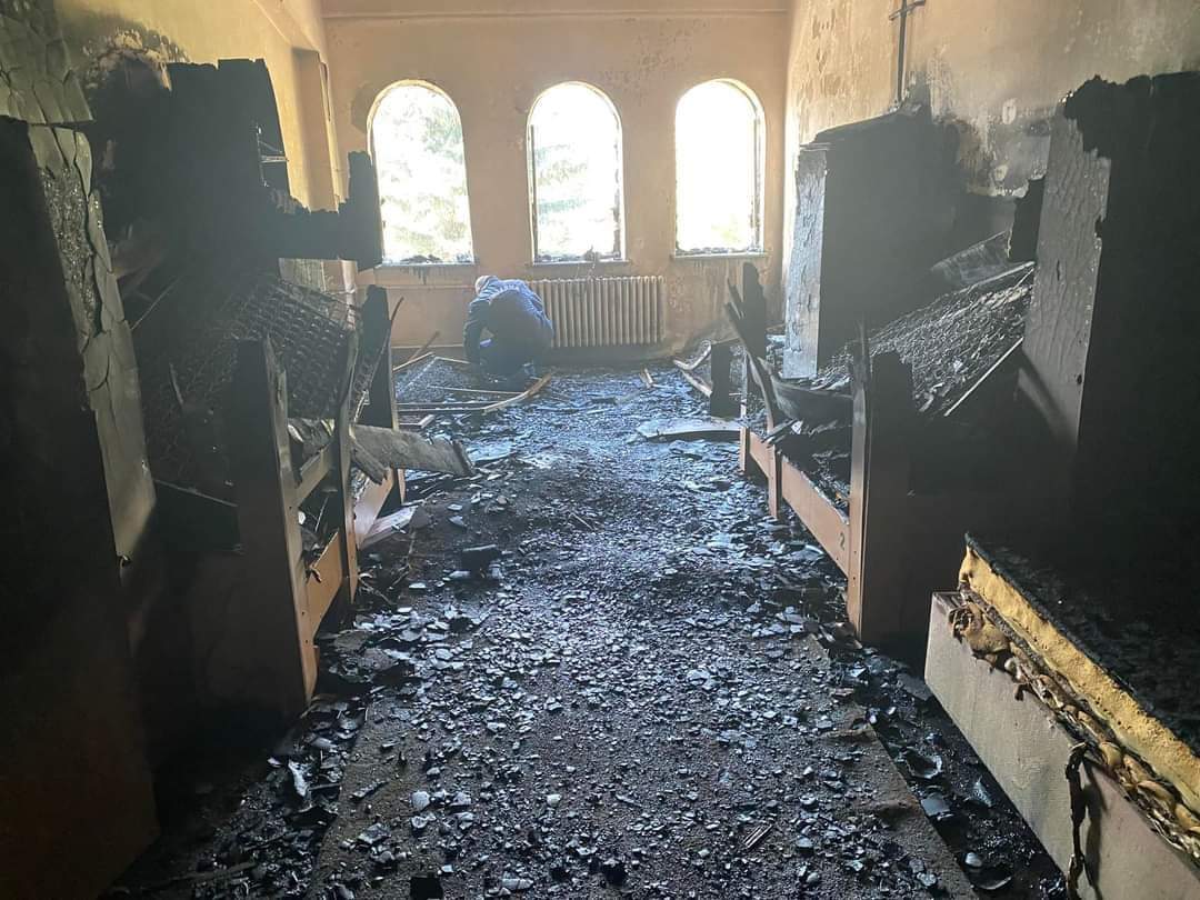 Kur’an Kursundaki Yangının Boyutunu Genel Başkan Yardımcısı Urhan Paylaştı