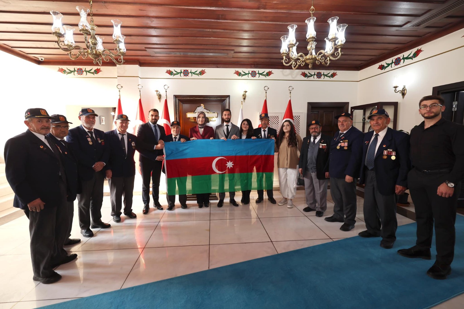 VALİ YİĞİTBAŞI KONUKLARINI AĞIRLADI