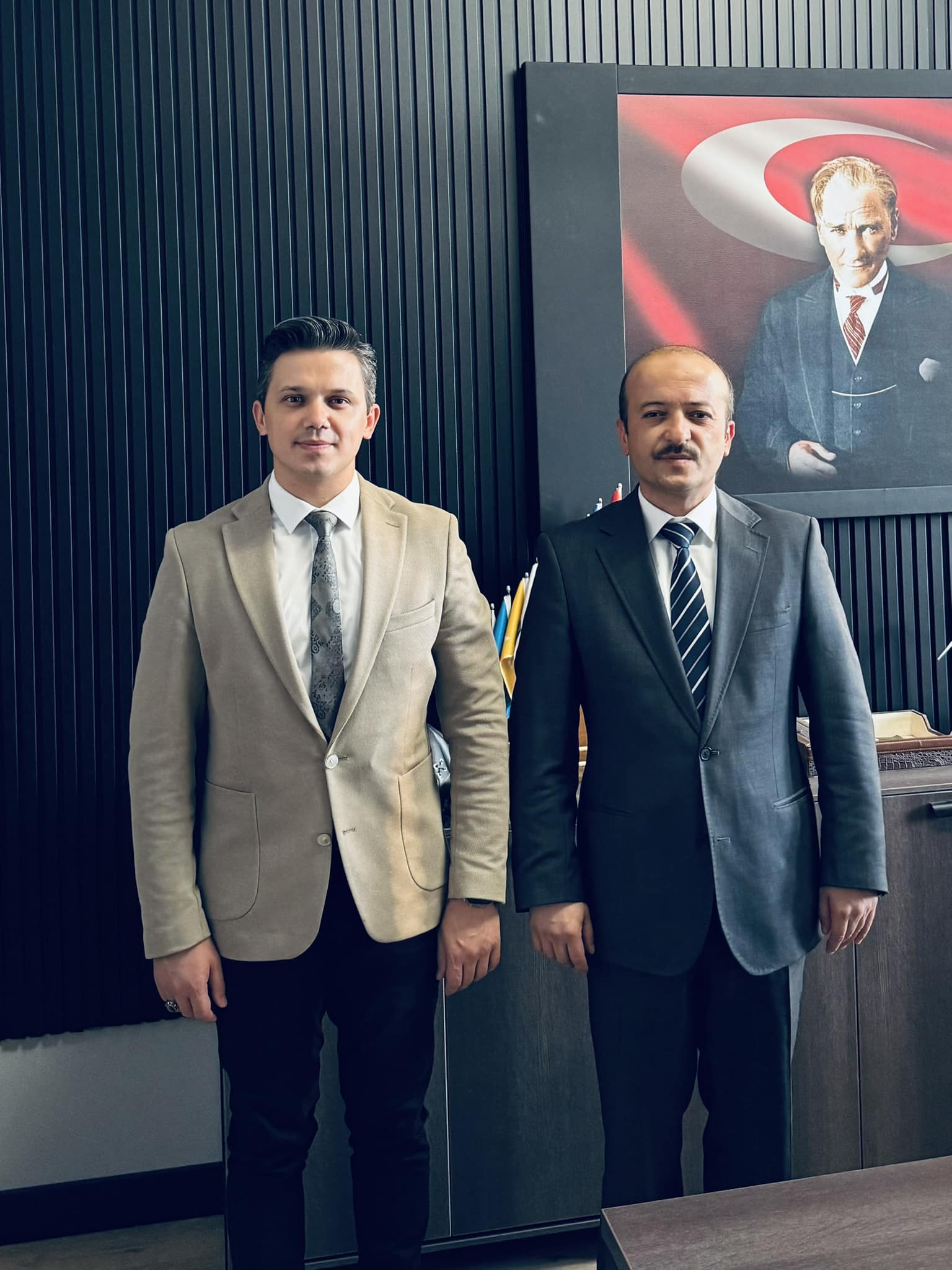 Başkan Çiçek’ten  Müdür Baş’a Ziyaret