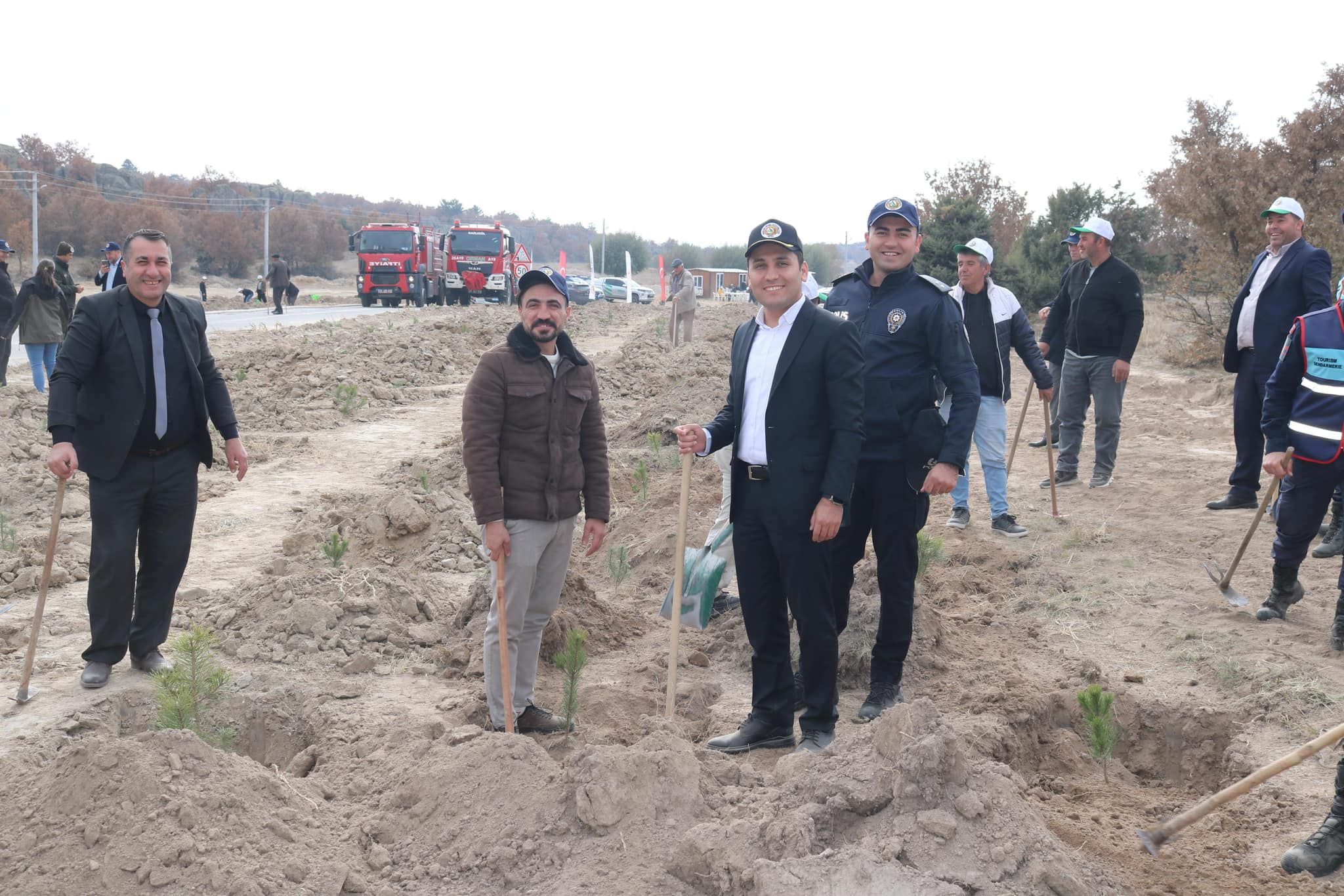 Kaymakam Bildirici Fidan Dikim Etkinliğine Katıldı