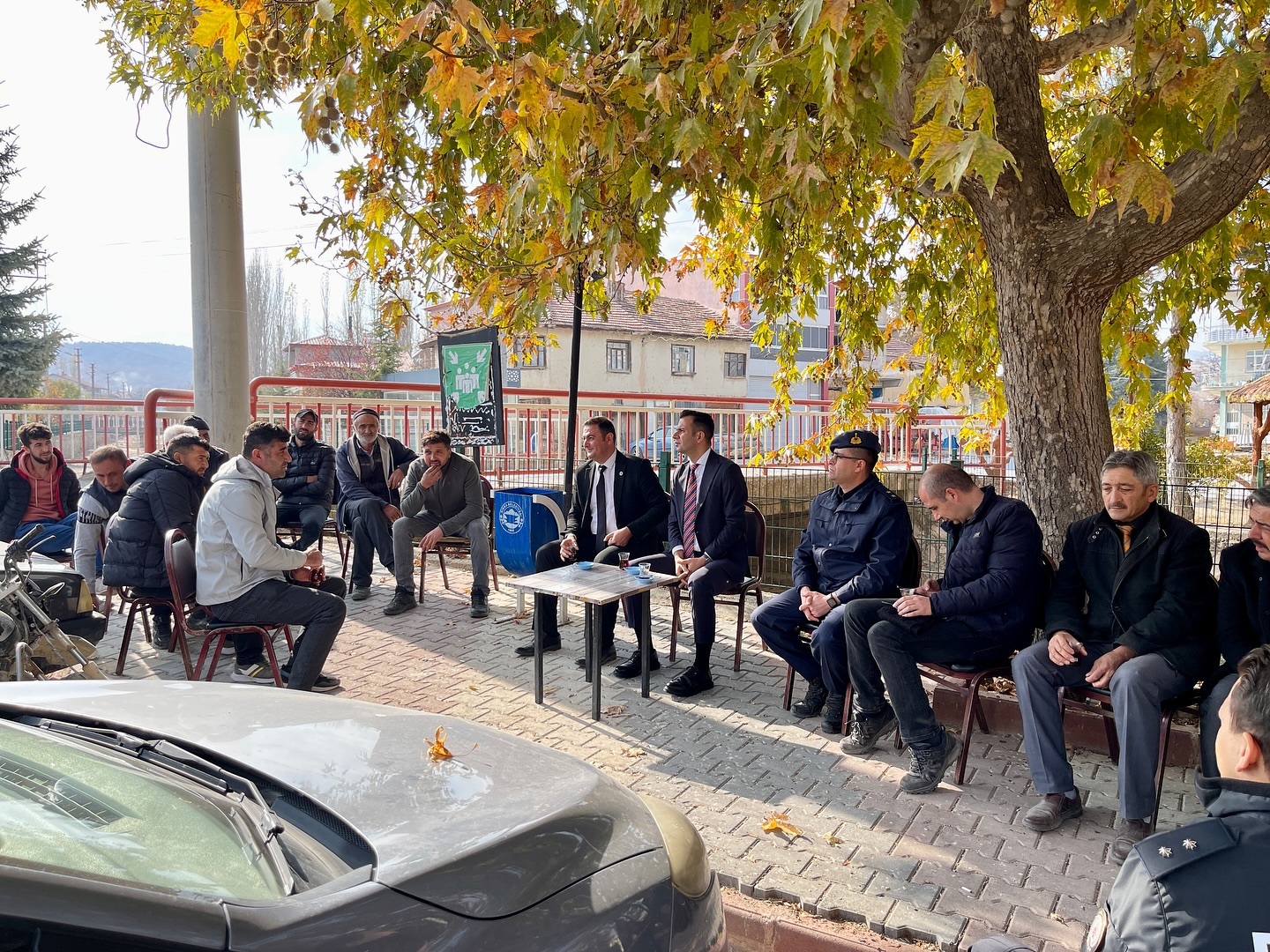 Kaymakam Aslan’dan Başkan Şahin’e İade-İ Ziyaret
