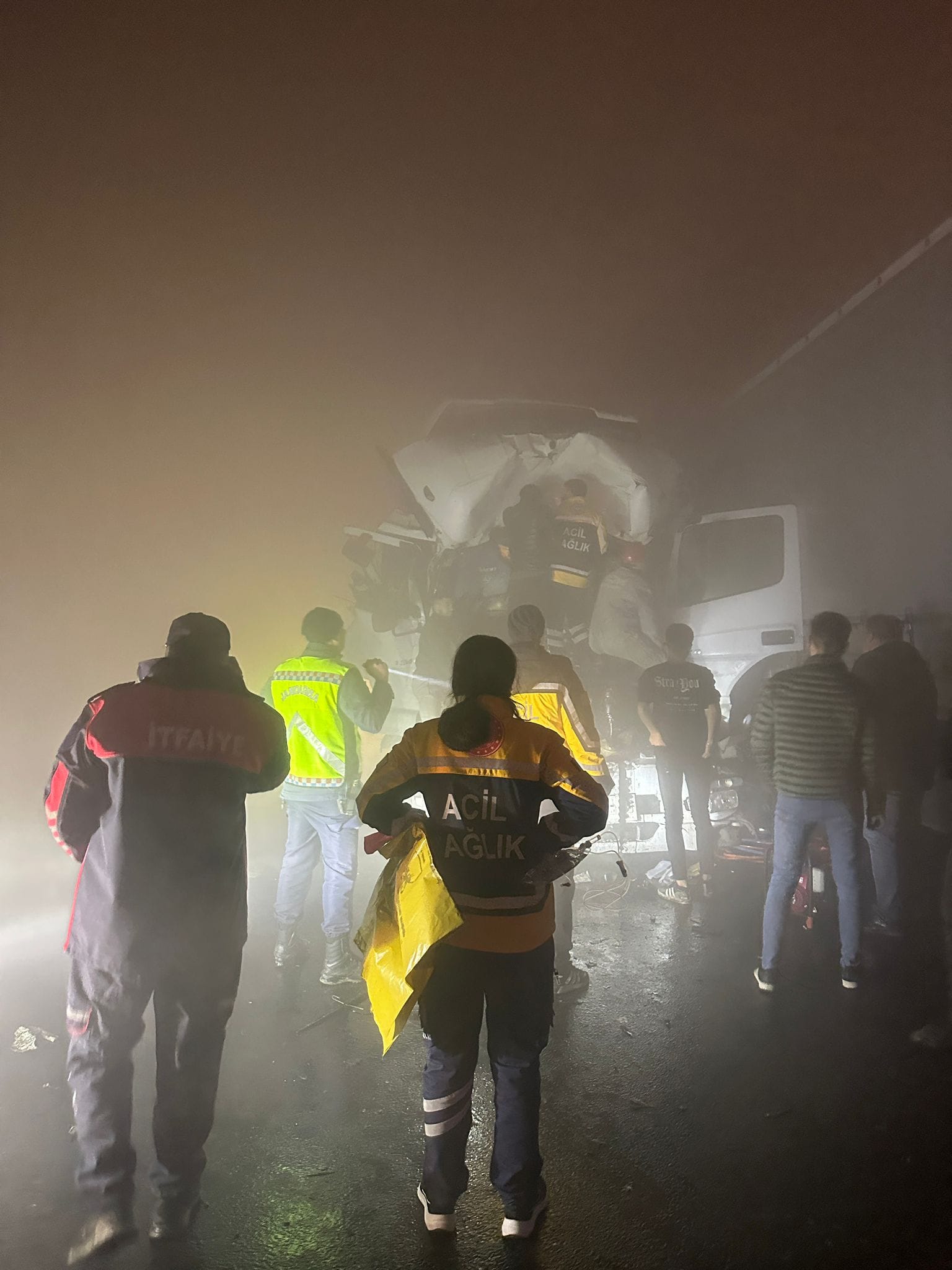 Bolvadin’de Sis Kazaya Neden Oldu