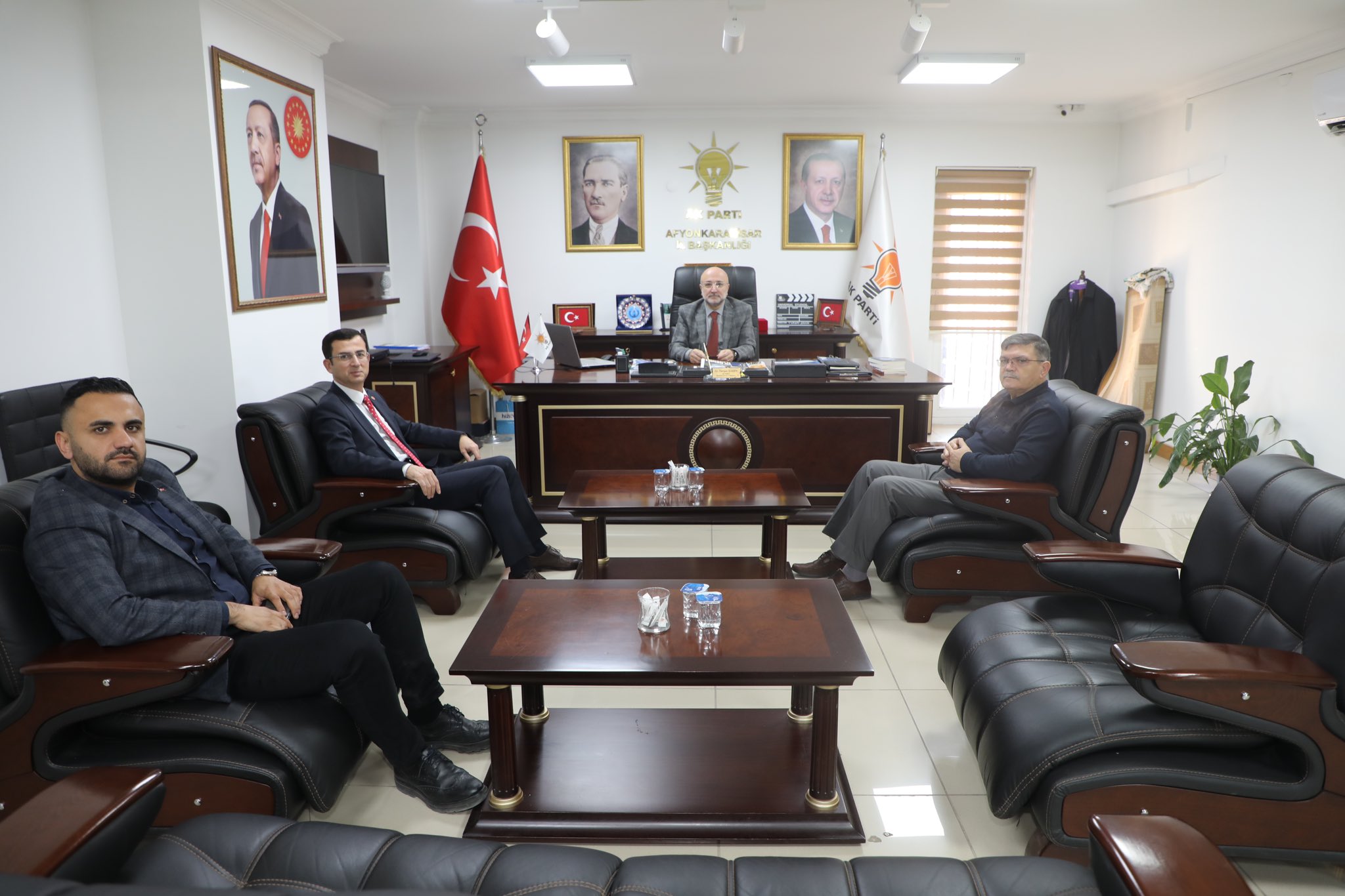 AK Partili Şahin'in Misafiri Müdür Karayol Oldu