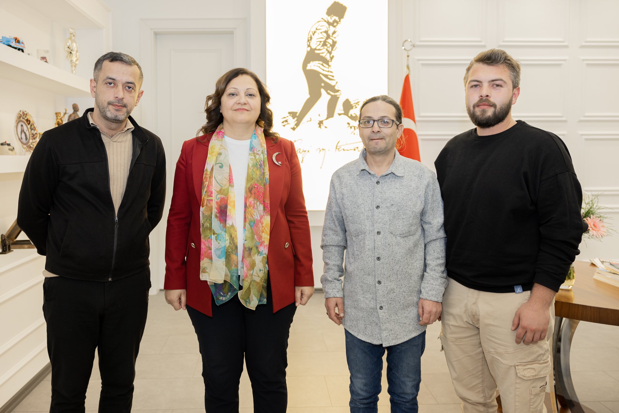 Başkan Köksal, Yayıncılar Derneği Temsilcilerini Ağırladı