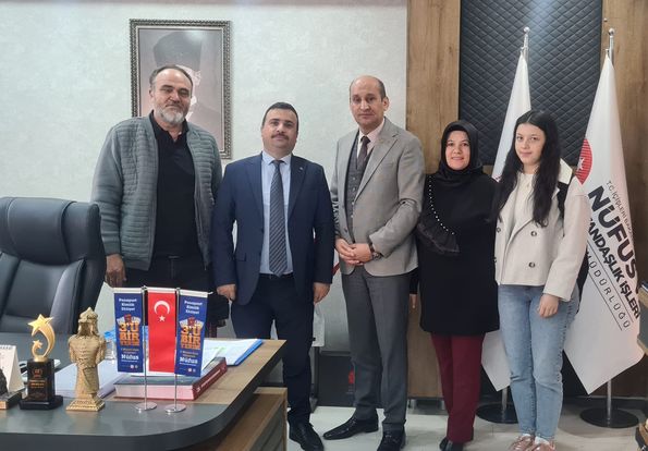 Şehit Aileleri ve Gazilere Destek  Veren Müdüre Anlamlı Ziyaret