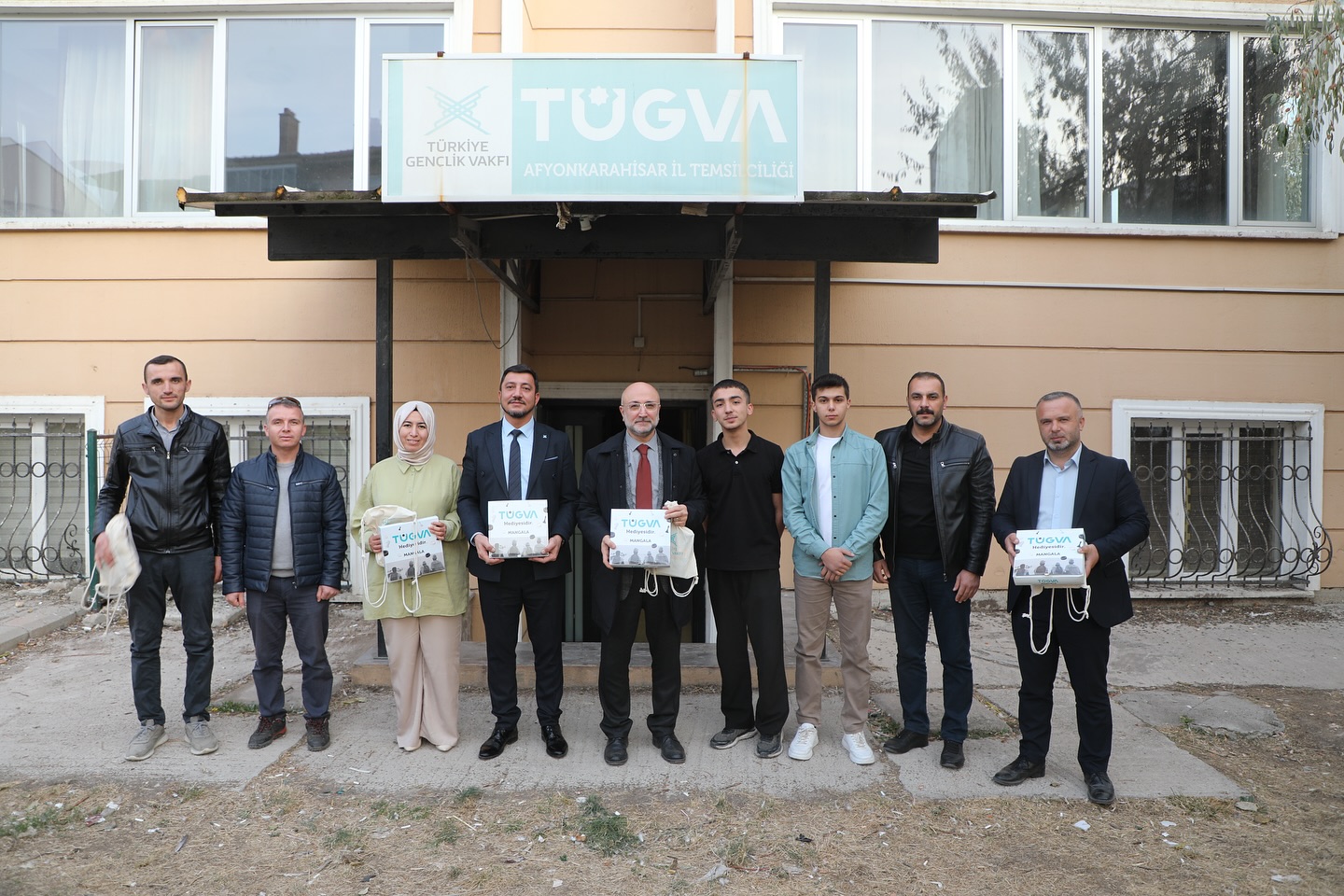 AK Parti İl Başkanı Şahin’den TÜGVA’ya Destek Ziyareti