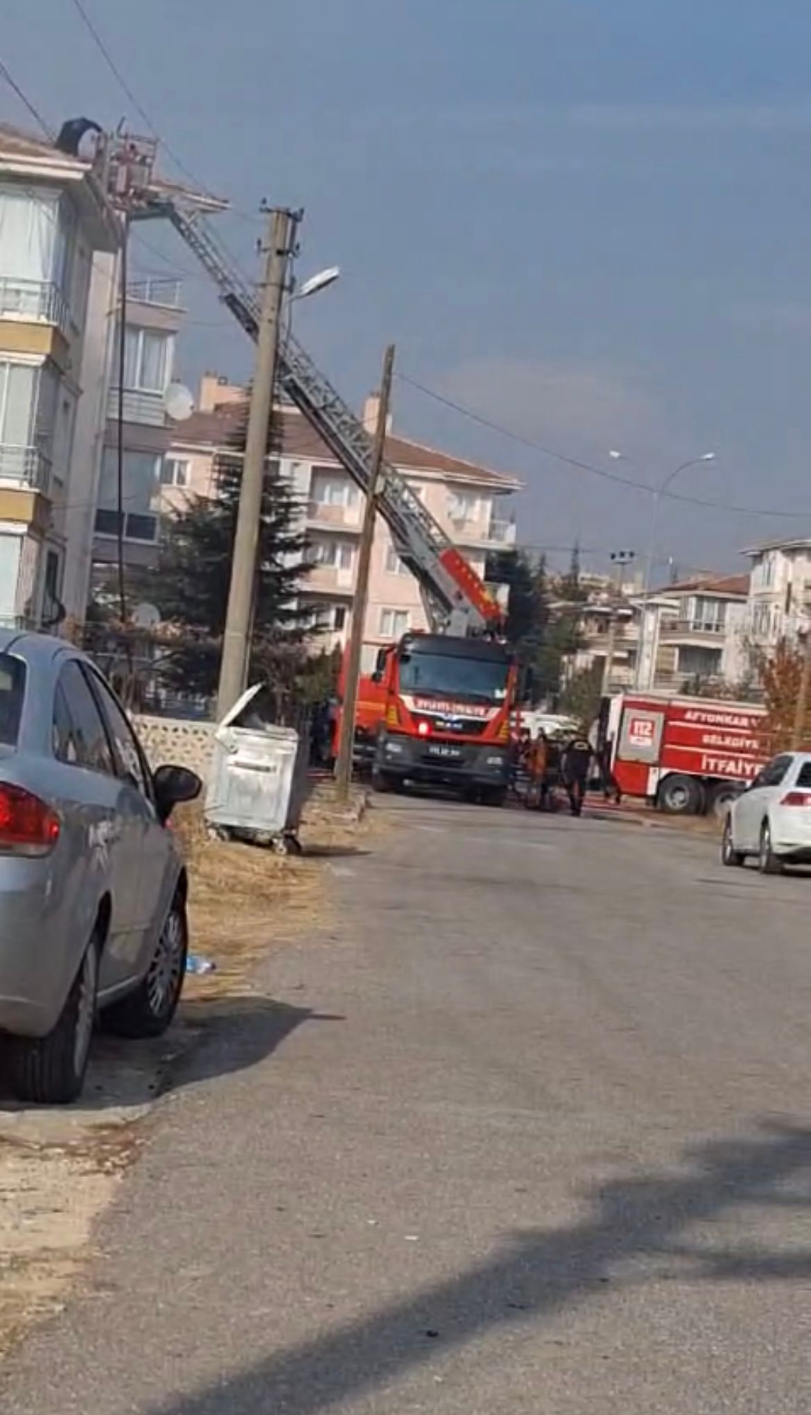 Mareşal Fevzi Çakmak Mahallesi’nde Yangın Çıktı