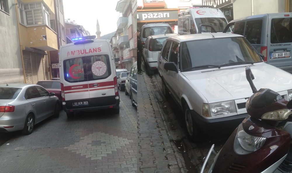 Afyon'da Bıçaklı Kavga 1 Kişi Yaralandı