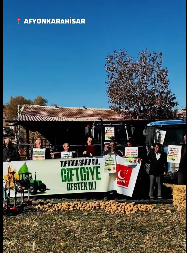 Saadet Partili Karataş ‘’Tarlada İzi Olmayanın Harmanda Sözü Olmaz’’