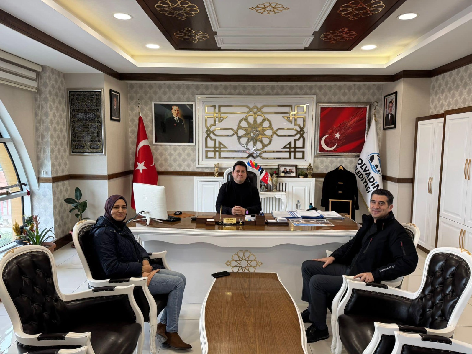 BAŞKAN AYNACI’YA ANLAMLI ZİYARET
