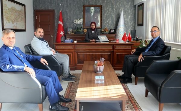 KAYMAKAM BAYGUŞ, MÜDÜR GÜRER'İ AĞIRLADI