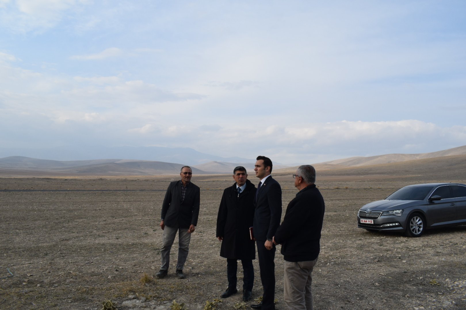 Kaymakam Demirci Çukurcak Köyü'ne Ziyaret Gerçekleştirerek Köydes Projelerini İnceledi
